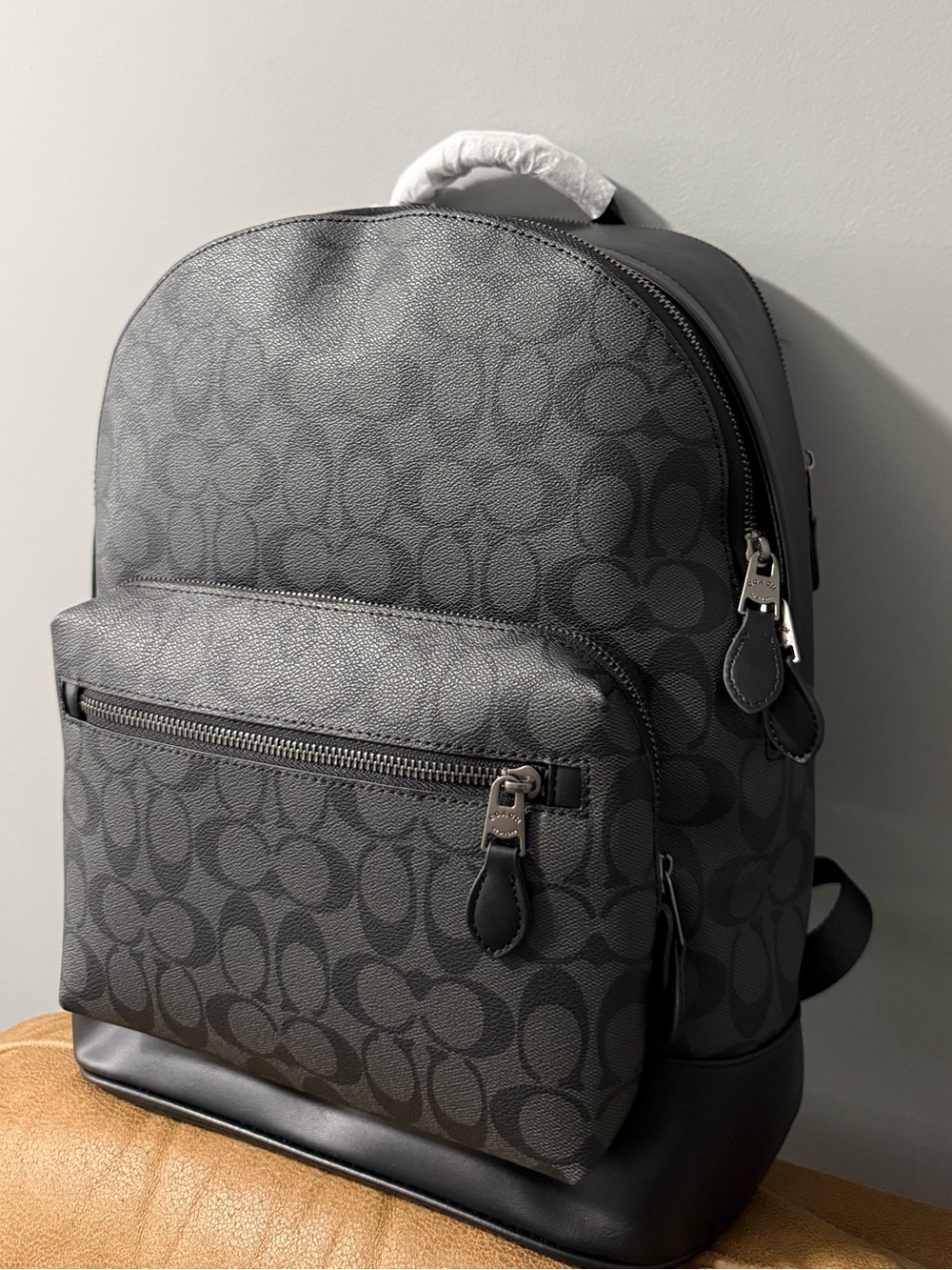 West Backpack In Signature Canvas - Picture 3 of 7